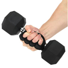 Накладки атлетичні нековзкі Грипад WorkOut Ezous Hand Protection 120x120 мм, чорний, код: D-01