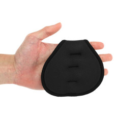 Накладки атлетичні нековзкі Грипад WorkOut Ezous Hand Protection 120x120 мм, чорний, код: D-01