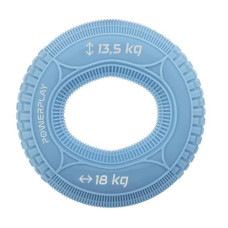 Еспандер кистьовий силіконовий PowerPlay Hand Grip Loops Light 13.5-18 кг, блакитний, код: PP_4330_Blue_(13.5-18kg)