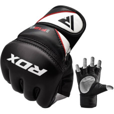 Рукавички ММА RDX Rex Leather XL Black, код: 10303_XL-RX