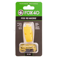 Свисток суддівський Fox40 Micro жовтий, код: FOX40-MICRO_Y