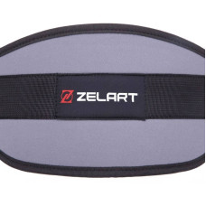 Пояс атлетичний посилений регульований Zelart ширина 15см S сірий, код: SB-165506_S-S52