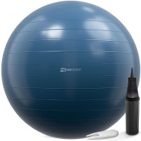 Фітбол Hop-Sport 85см морський темний + насос, код: 5902308235908