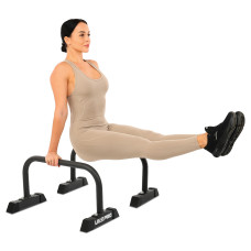 Опори для віджимань LiveUp Push-Up Bar 630х330х365мм, 2шт, чорний, код: LP8160