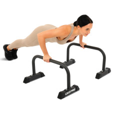 Опори для віджимань LiveUp Push-Up Bar 630х330х365мм, 2шт, чорний, код: LP8160