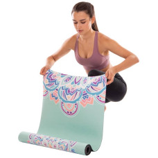 Коврик для фітнесу та йоги FitGo, код: FI-5662-11