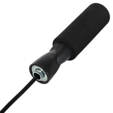 Скакалка бездротова з кулями FitGo ø3,5см, чорний, код: FI-0779-S52