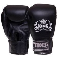 Рукавички боксерські Top King Ultimate шкіряні 10 унцій, білий, код: TKBGUV_10W-S52