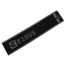 Гумка тканинна для вправ стрічка опору Ezous Loop Bands Hip Band Heavy-3 690х80 мм, чорний-сірий, код: K-03-L
