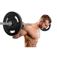 Набір Strong Hop-Sport 76кг з прямим, W-подібним і гантельними грифами,код: UT-10000674