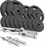 Набір Strong Hop-Sport 66кг з прямим, W-подібним і гантельними грифами,код: UT-10000673