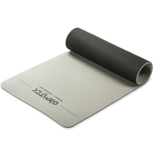 Килимок (мат) для фітнесу та йоги Gymtek Premium TPE 0,6см сіро-чорний, код: 5907766664314
