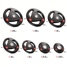 Диск олімпійський Hop-Sport 1,25кг, код: 5902308229549