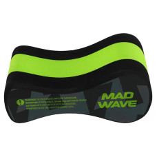 Колобашки для плавання MadWave Ext 220х100х120 мм, зелений-чорний, код: M072901_G