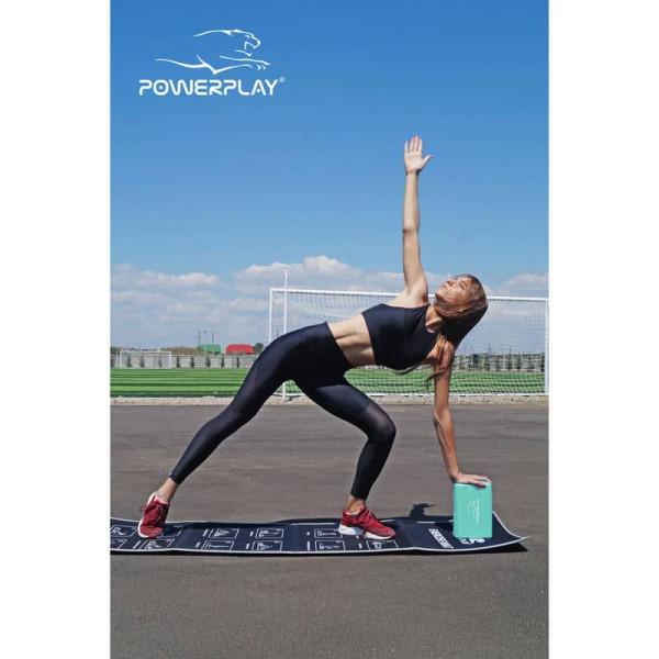 Блок для йоги PowerPlay Yoga Brick EVA м