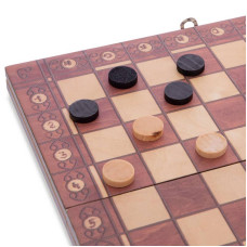 Шахи, шашки, нарди 3 в 1 ChessTour, код: W7702H