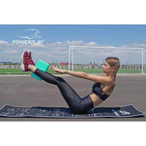 Блок для йоги PowerPlay Yoga Brick EVA м