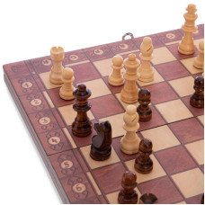 Шахи, шашки, нарди 3 в 1 ChessTour, код: W7702H