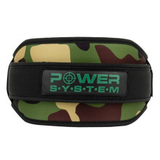 Неопреновий пояс для важкої атлетики Power System Predator камуфляж M, код: PS_3220_M_Camo