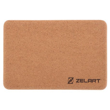 Блок для йоги пробковий Zelart пробкове дерево, код: FI-7850-4