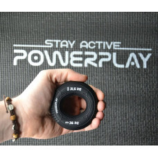 Еспандер кистьовий силіконовий PowerPlay Hand Grip Loops Hard 31.5-36 кг, чорний, код: PP_4330_Black_(31.5-36kg)