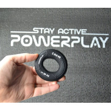Еспандер кистьовий силіконовий PowerPlay Hand Grip Loops Hard 31.5-36 кг, чорний, код: PP_4330_Black_(31.5-36kg)