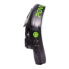 Лапи боксерські PowerPlay PU пара, 290х190х50 мм, чорний-зелений, код: PP_3051_Green