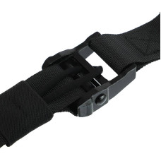 Стропа тренувальна з гумовою петлею для підтягування Ezous Training Strap, чорний-фіолетовий, код: G-01-S52