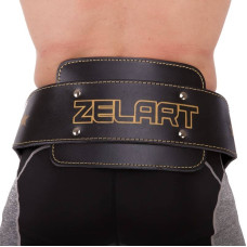 Пояс для отягощений Zelart чорний, код: VL-3324-S52