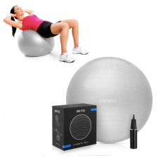 Фітбол Queenfit 65см сірий + насос, код: 5907766667544