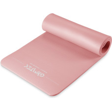 Килимок (мат) для фітнесу Queenfit NBR 1,5см рожевий, код: 5907766665793