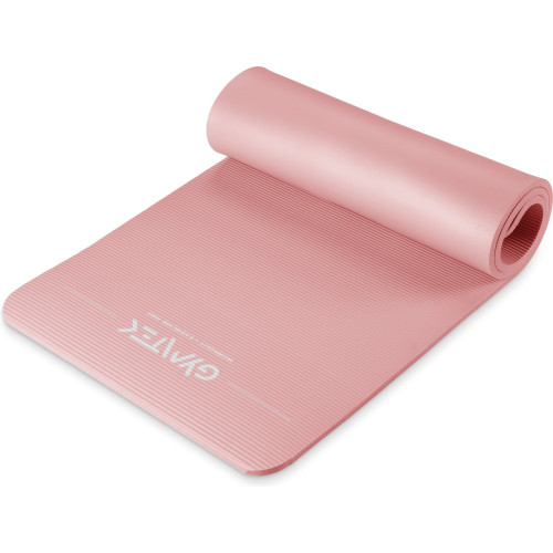 Килимок (мат) для фітнесу Queenfit NBR 1,5см рожевий, код: 5907766665793