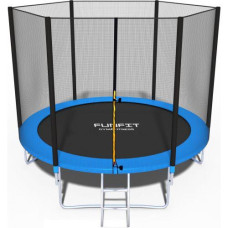 Батут Funfit 8ft (252см) синій з зовнішньою сіткою, код: UT-00000085