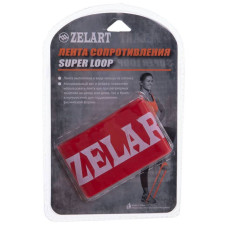 Гумка для фітнесу Zelart Loop Bands XS червоний, код: FI-8228-2-S52