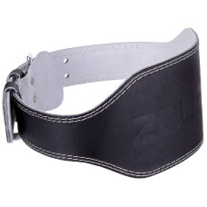 Пояс атлетичний шкіряний Zelart ширина 15см XL чорний, код: SB-165053_XL-S52