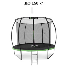 Батут Outtec Pumpkin 10FT (3120 мм), чорно-зелений, код: V376581-IN