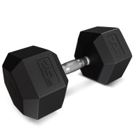 Гантеля шестигранна прогумована TX-250RD Trex Sport 25кг, код: 5902308235465