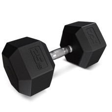 Гантеля шестигранна прогумована TX-250RD Trex Sport 25кг, код: 5902308235465