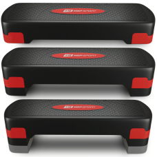 Степ платформа Hop-Sport HS-PP033AS чорно-червона, код: 5902308235328
