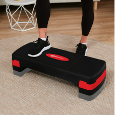 Степ платформа Hop-Sport HS-PP033AS чорно-червона, код: 5902308235328
