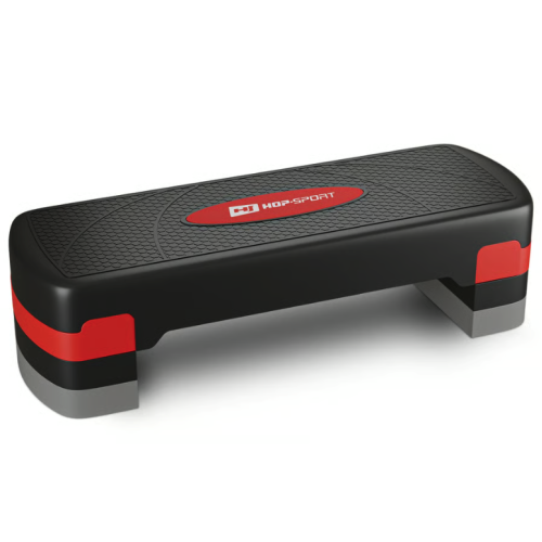 Степ платформа Hop-Sport HS-PP033AS чорно-червона, код: 5902308235328