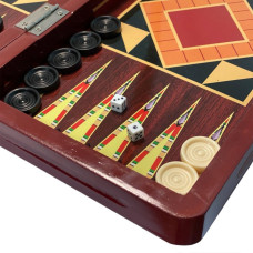 Подарунковий набір ігр 3 в 1 SNS Kaleidoscope red G-1206-C 34х34 см, код: 12710-SNS