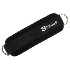 Лямка для ніг Ezous Training Ankle Straps 220x80 мм, 2шт, чорний, код: H-01