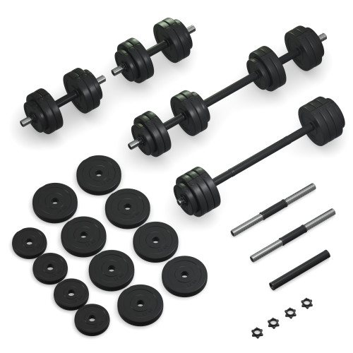 Гантелі з функцією штанги 2в1 Fit-On 28кг, код: 2020-0003