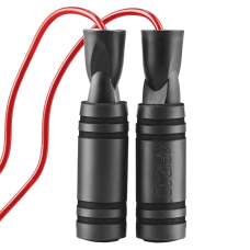 Скакалка з підшипниками 4Fizjo Basic 280 см, чорний-червоний, код: P-5907739313133