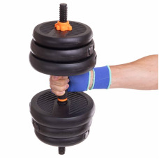 Набір гантелей BioGym FED зі штангою і гирями 6в1 багатофункціональний 2х17,5кг, код: SC-80016-35-S52