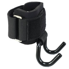 Гаки для підтягування і тяги на зап'ястя Ezous Lifting Hook 2 шт, чорний, код: B-12