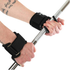 Гаки для підтягування і тяги на зап'ястя Ezous Lifting Hook 2 шт, чорний, код: B-12