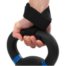 Лямки для тяги Ezous Lifting Straps 580x38 мм, 2шт, чорний, код: B-03