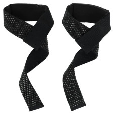 Лямки для тяги Ezous Lifting Straps 580x38 мм, 2шт, чорний, код: B-03